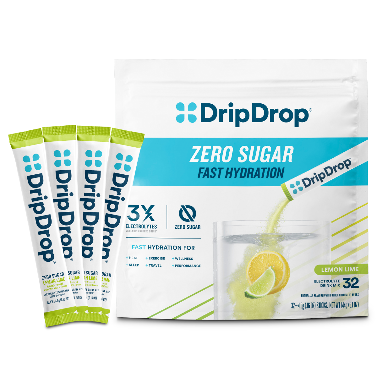dripdrop-zero-sugar-lemon-lime-electrolyte-powder-8-oz-sticks-32-count-a7 Zero_Lemon_Lime_-_32ct_-_Transparent.png
